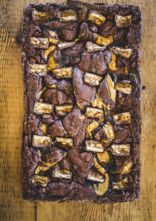 Snickers Brownie (12 portions)